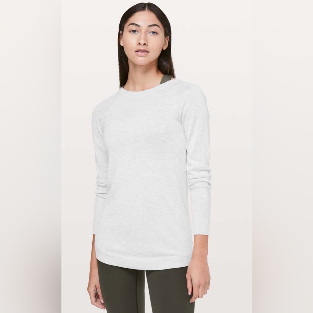 Lululemon Unity Drop Back Cashmere  Sweater